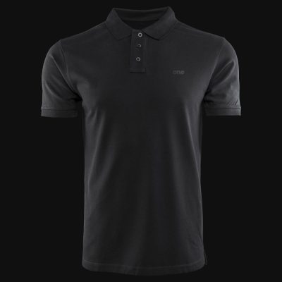 Herren Poloshirt schwarz mit Kragen Premium Style Black