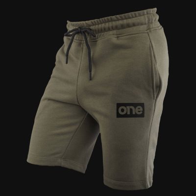 Herren Shorts - Khaki Black Box Logo