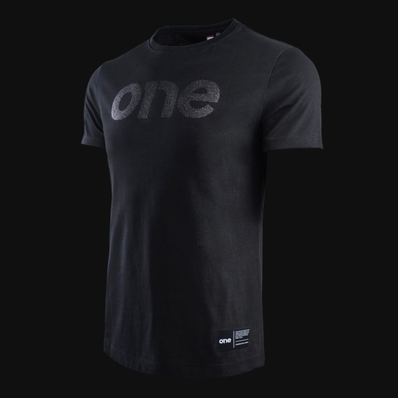 Herren T-Shirt Schwarz – Crystal One