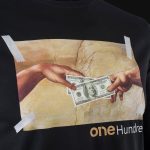 Herren T-Shirt Schwarz – God Hand - 03