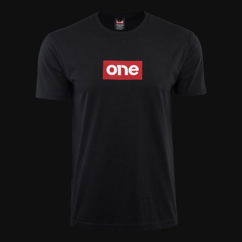 Herren T-Shirt Schwarz – Red One