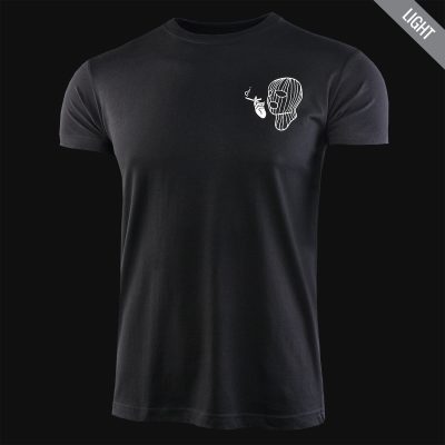 Herren T-Shirt Schwarz – Smk