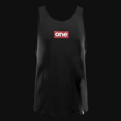 Herrenunterhemd Schwarz - One