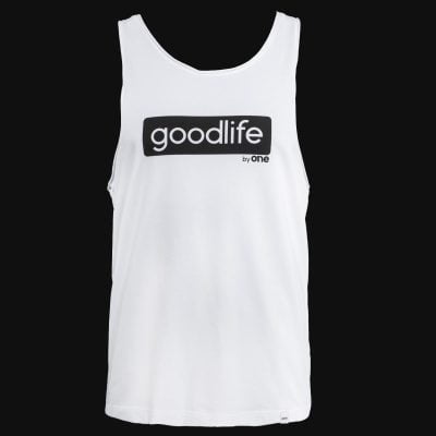 Herrenunterhemd Weiß – Goodlife
