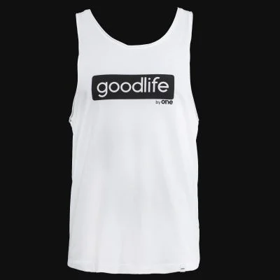 Herrenunterhemd Weiß – Goodlife