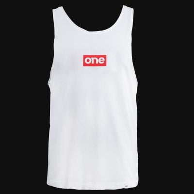 Herrenunterhemd Weiß – White One