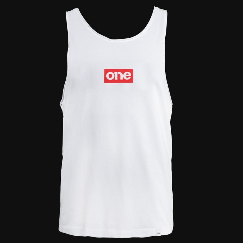 Herrenunterhemd Weiß – White One