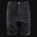 Jeansshorts Herren Black Denim - 03
