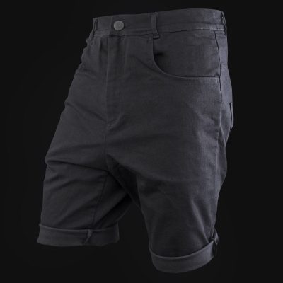 Jeansshorts Herren Black Denim