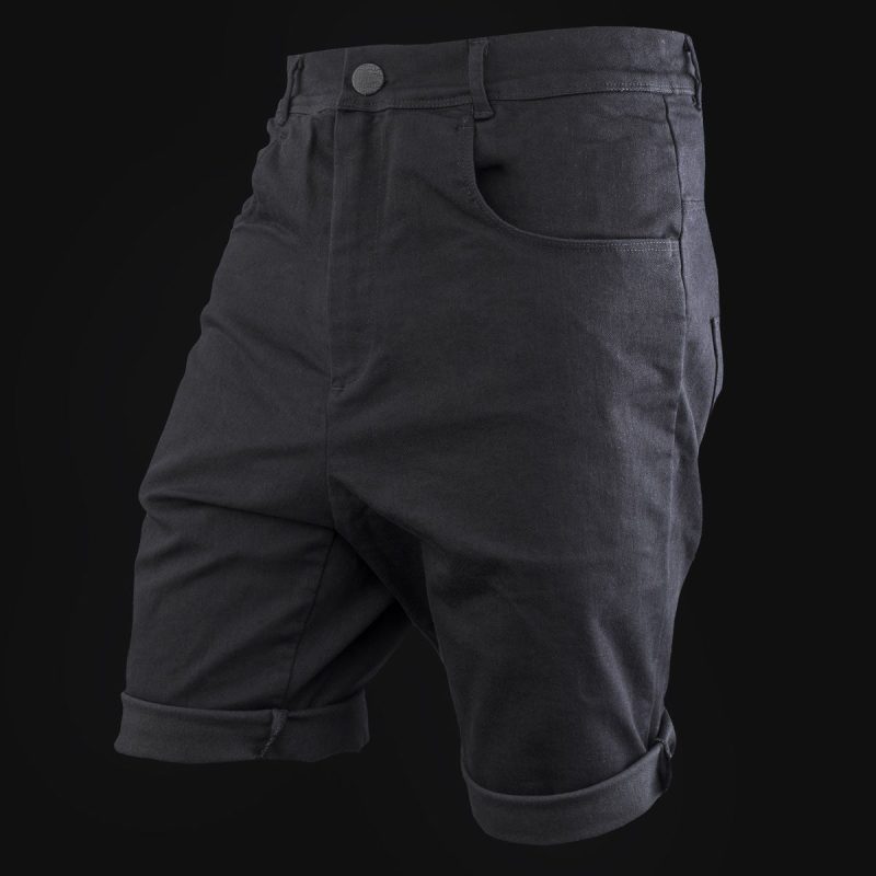 Jeansshorts Herren Black Denim