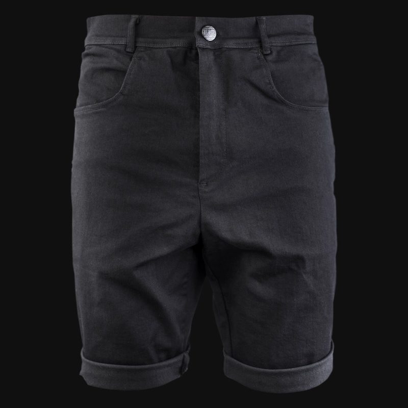 Jeansshorts Herren Black Denim - 03