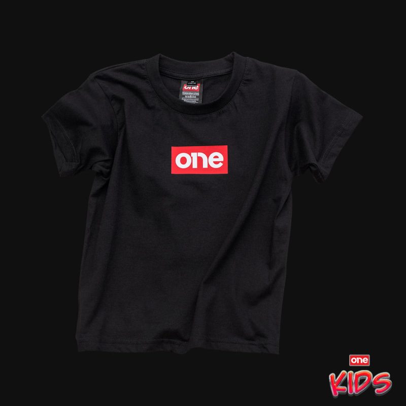 Schwarzes T-Shirt Classic für Kinder - R One Blvk