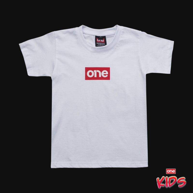 Weißes T-Shirt Classic für Kinder - Red One - 02