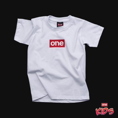 Weißes T-Shirt Classic für Kinder - Red One