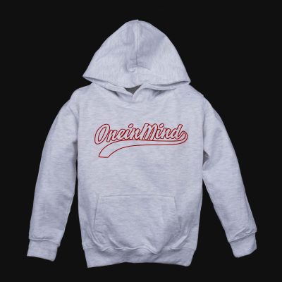 Kinder Hoodie - Red Manuscript