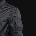Herren Bomberjacke schwarz - Black Hole - 05