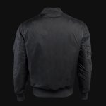 Herren Bomberjacke schwarz - Black Hole - 06