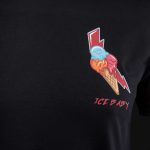 Herren T-Shirt schwarz – Ice Baby - 03