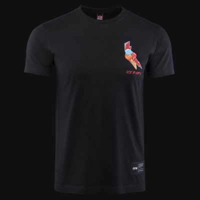 Herren T-Shirt schwarz – Ice Baby