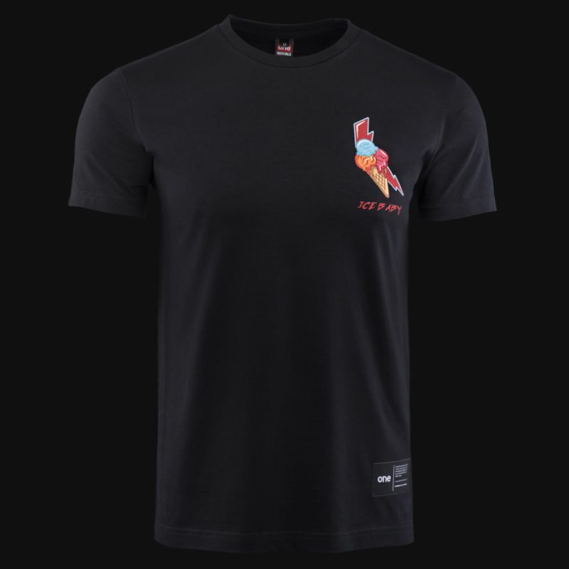 Herren T-Shirt schwarz – Ice Baby