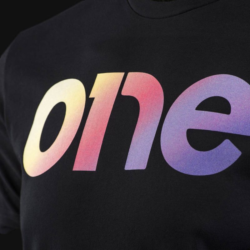 Herren T-Shirt schwarz – Rainbow One - 03