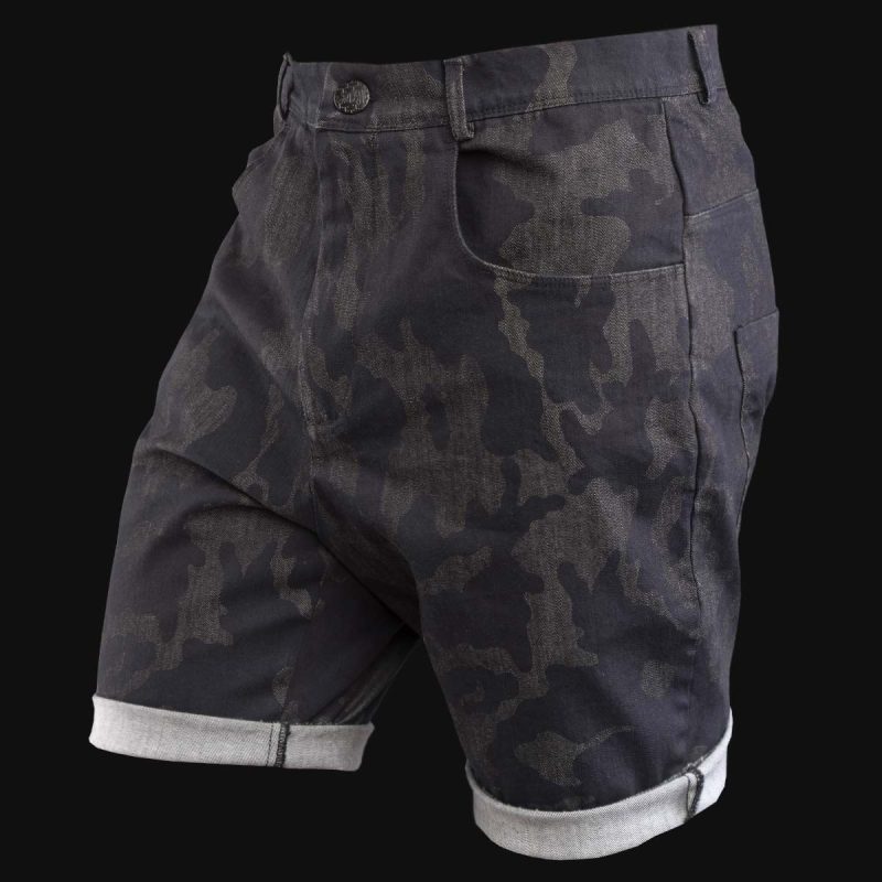 Jeansshorts Herren Camo Denim Limited