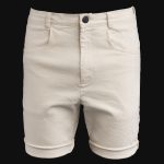 Jeansshorts Herren Raw Denim - 02