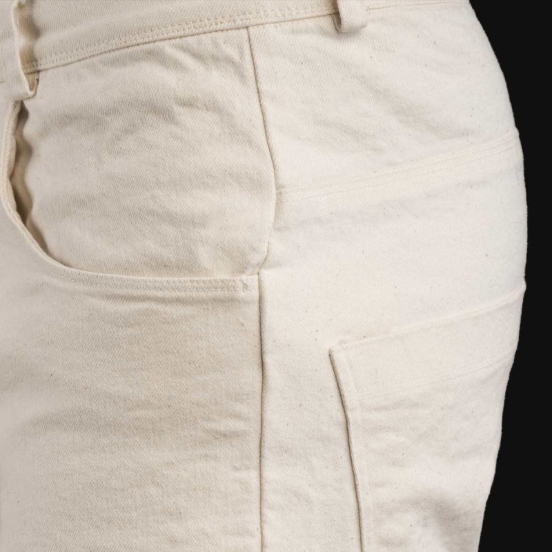 Jeansshorts Herren Raw Denim - 04