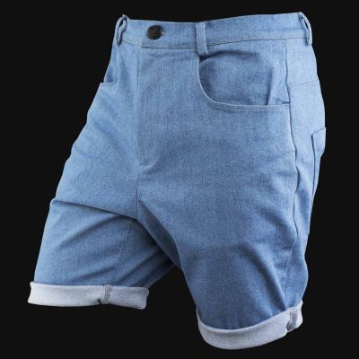 Jeansshorts Herren Sky Blue Denim