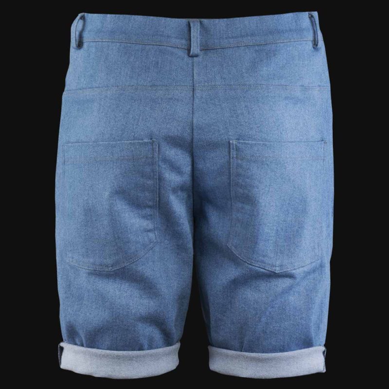Jeansshorts Herren Sky Blue Denim - 03
