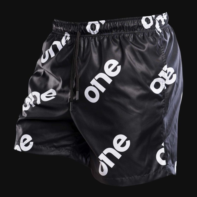 Herren Badeshorts Black One - 02