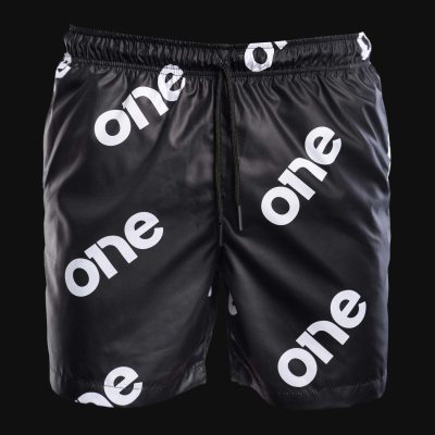 Herren Badeshorts Black One