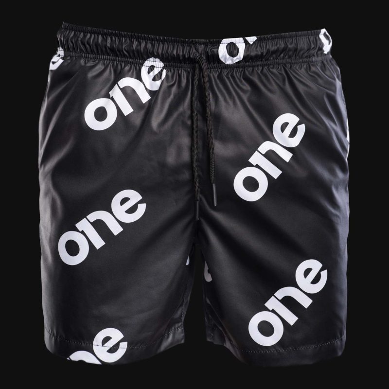 Herren Badeshorts Black One