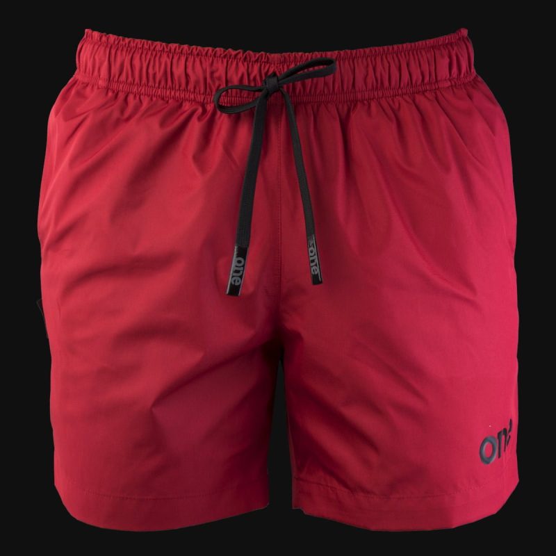 Herren Badeshorts Classic Red - 02