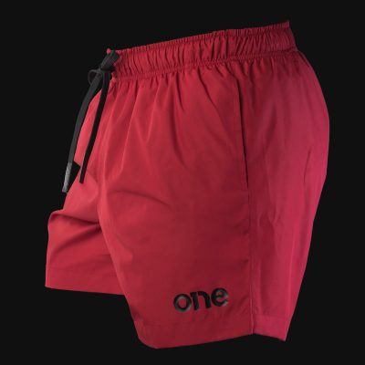 Herren Badeshorts Classic Red