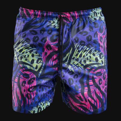 Herren Badeshorts Purple Neon