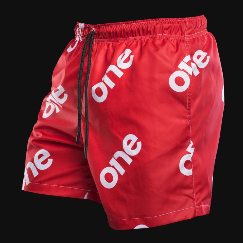 Herren Badeshorts Red One - 02
