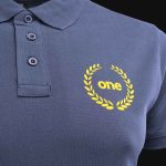 Herren Poloshirt blau mit Kragen Victory One - 03