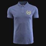 Herren Poloshirt blau mit Kragen Victory One