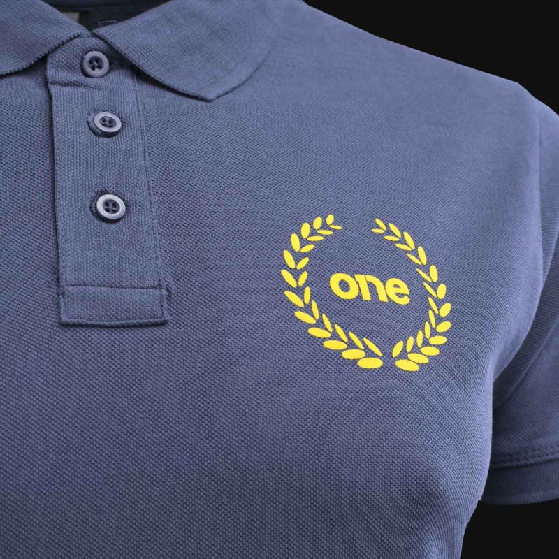 Herren Poloshirt blau mit Kragen Victory One - 03