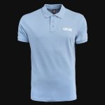Herren Poloshirt hellblau mit Kragen Sky Blue