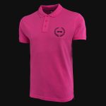 Herren Poloshirt rosa mit Kragen Coral - 02