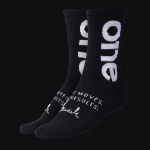 Herrensocken Black One
