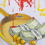 Herren T-Shirt weiß – Dirty Money x Lombart - 03