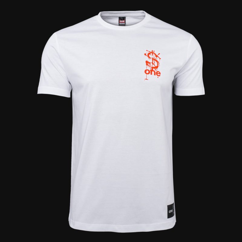 Herren T-Shirt weiß – Dirty Money x Lombart - 02