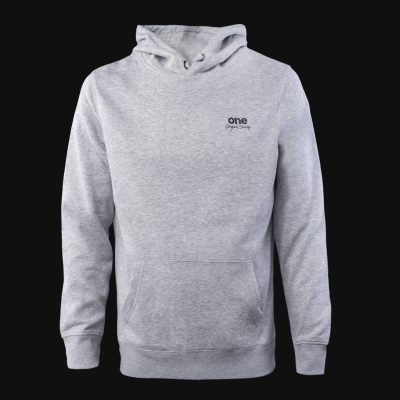 Graues Herren Hoodie mit Cangaroo Eingrifftasche –Grey Originals