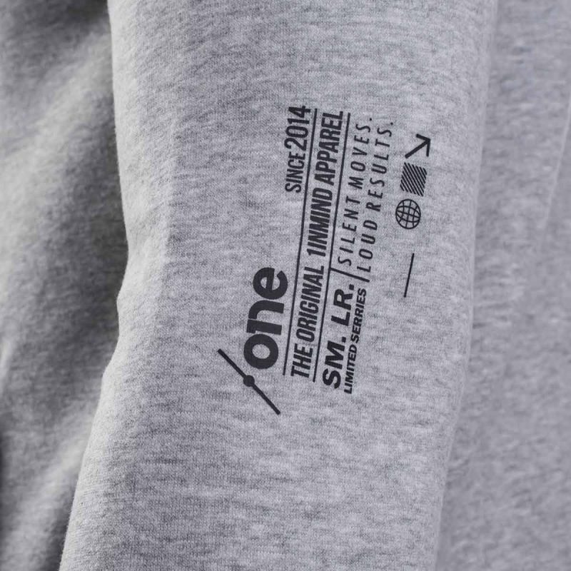 Graues Herren Hoodie mit Cangaroo Eingrifftasche – Homies - 04