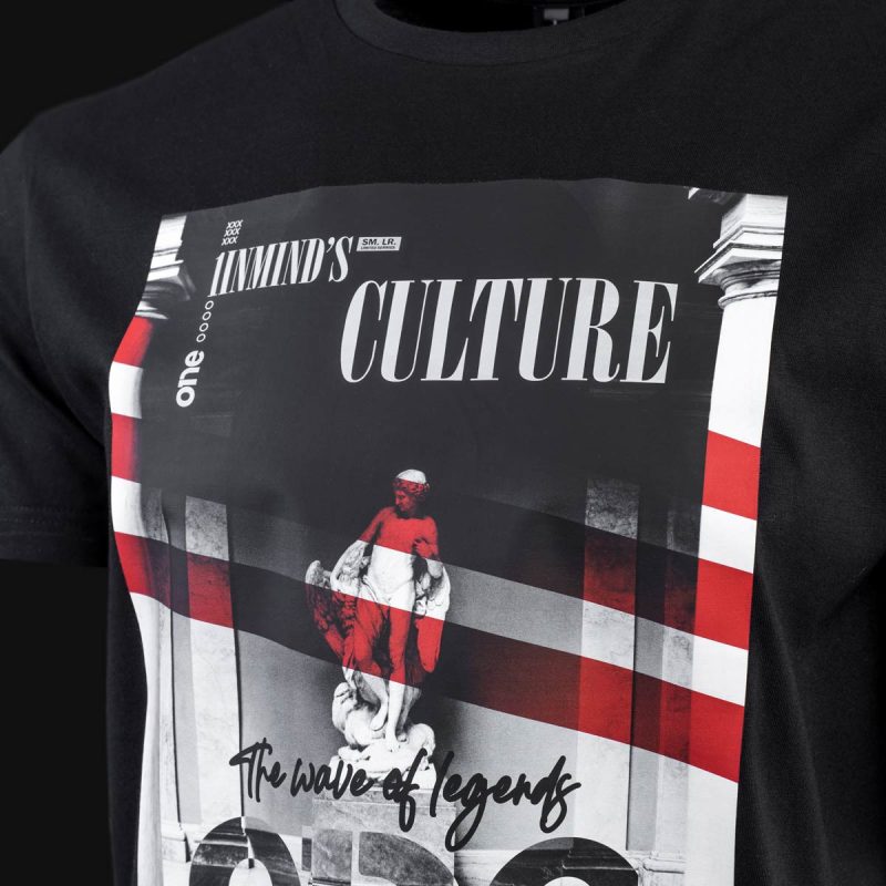 Herren T-Shirt schwarz – Culture Tee - 03