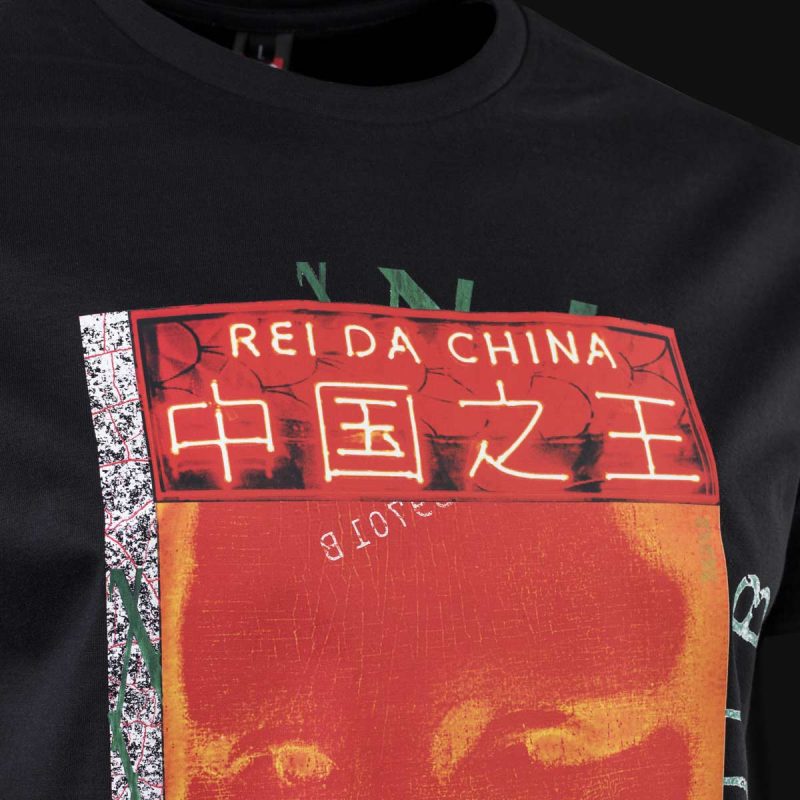 Herren T-Shirt schwarz – Mona Vol.02 - 02