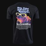 Herren T-Shirt schwarz – Mr. Croc